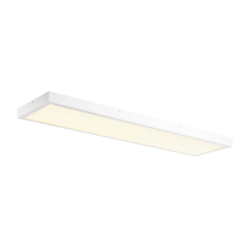 SLV PANEL DALI indoor LED plafondarmatuur 1200x300 mm wit 4000K
