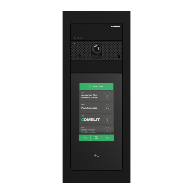 COMELIT ULTRA VIDEO+TOUCHMODULE S2 - INBOUW - ZWART