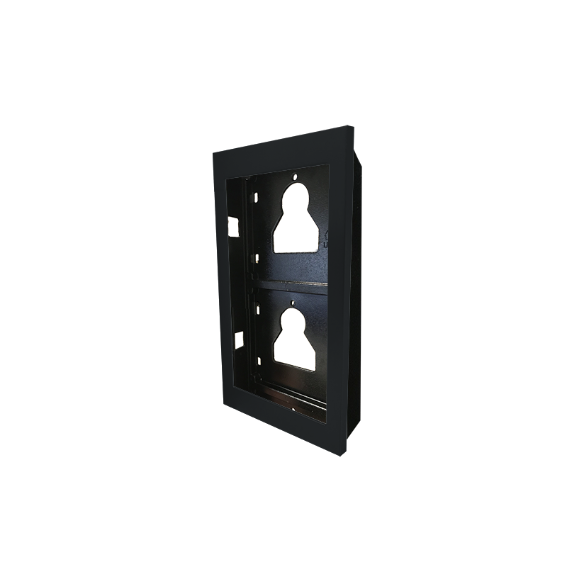 COMELIT INBOUWFRAME 2 MODULES ULTRA, ZWART