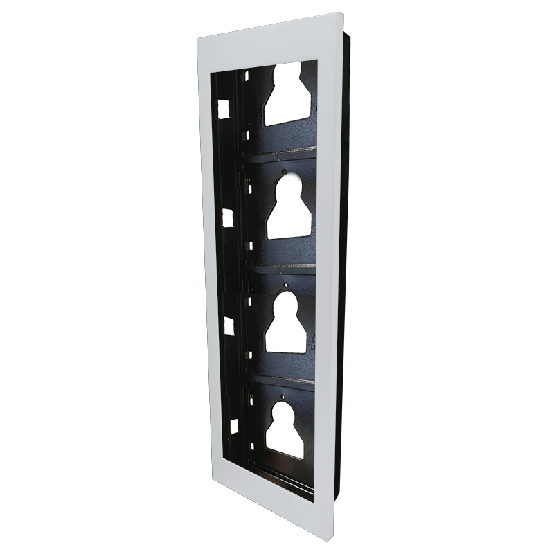 COMELIT INBOUWFRAME 4 MODULES ULTRA, WIT