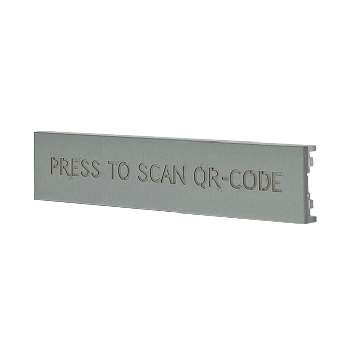 COMELIT ENKELE DRUKKNOP FULL METAL ULTRA - QR SCAN
